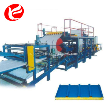 Eps sandwich panel mesin press atap produksi